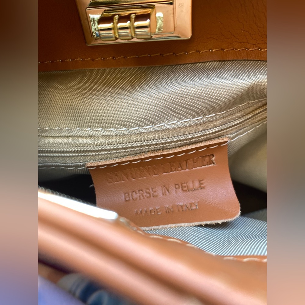 Italian Top Handle Bag - Picture 8 of 10